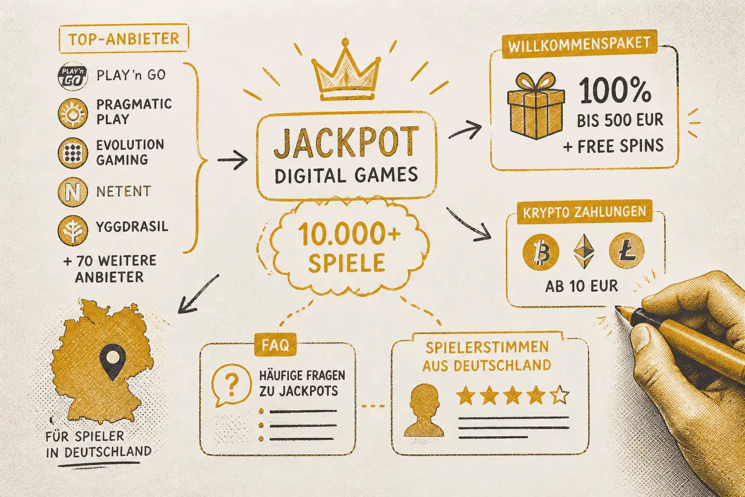 Legiano Casino Jackpot – Deutschland – Bildstrecke